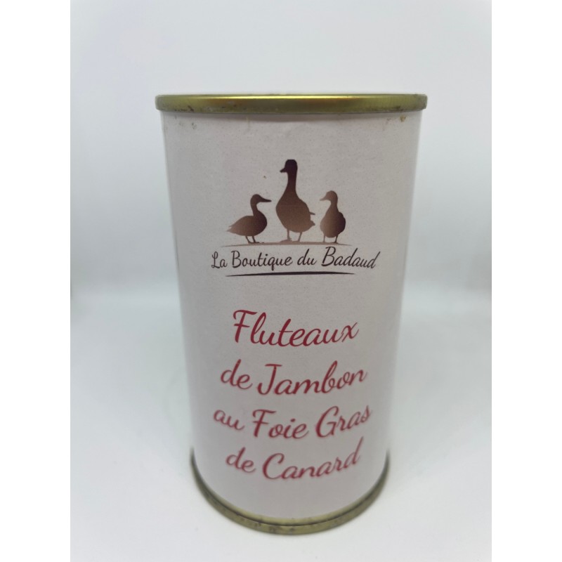 Flûteaux de jambon de foie gras 200 gr